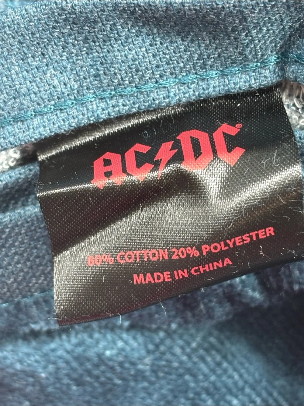 AC/DC Black Label with Red Logo